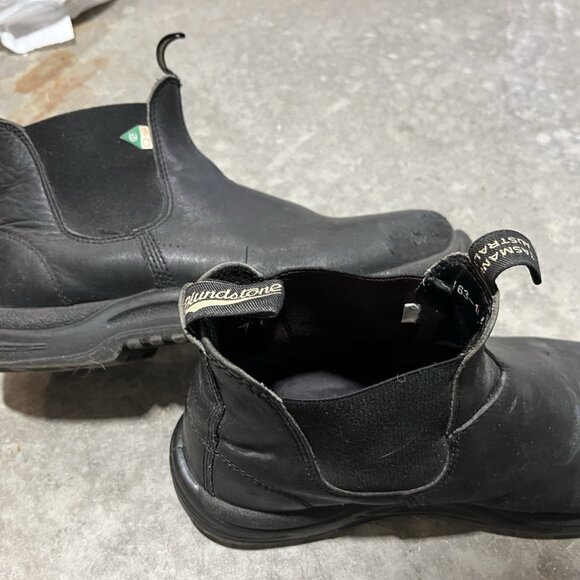 Blundstone Chelsea Work And Safety Boots # US 10.5 Steel Toe - Picture 3 of 7